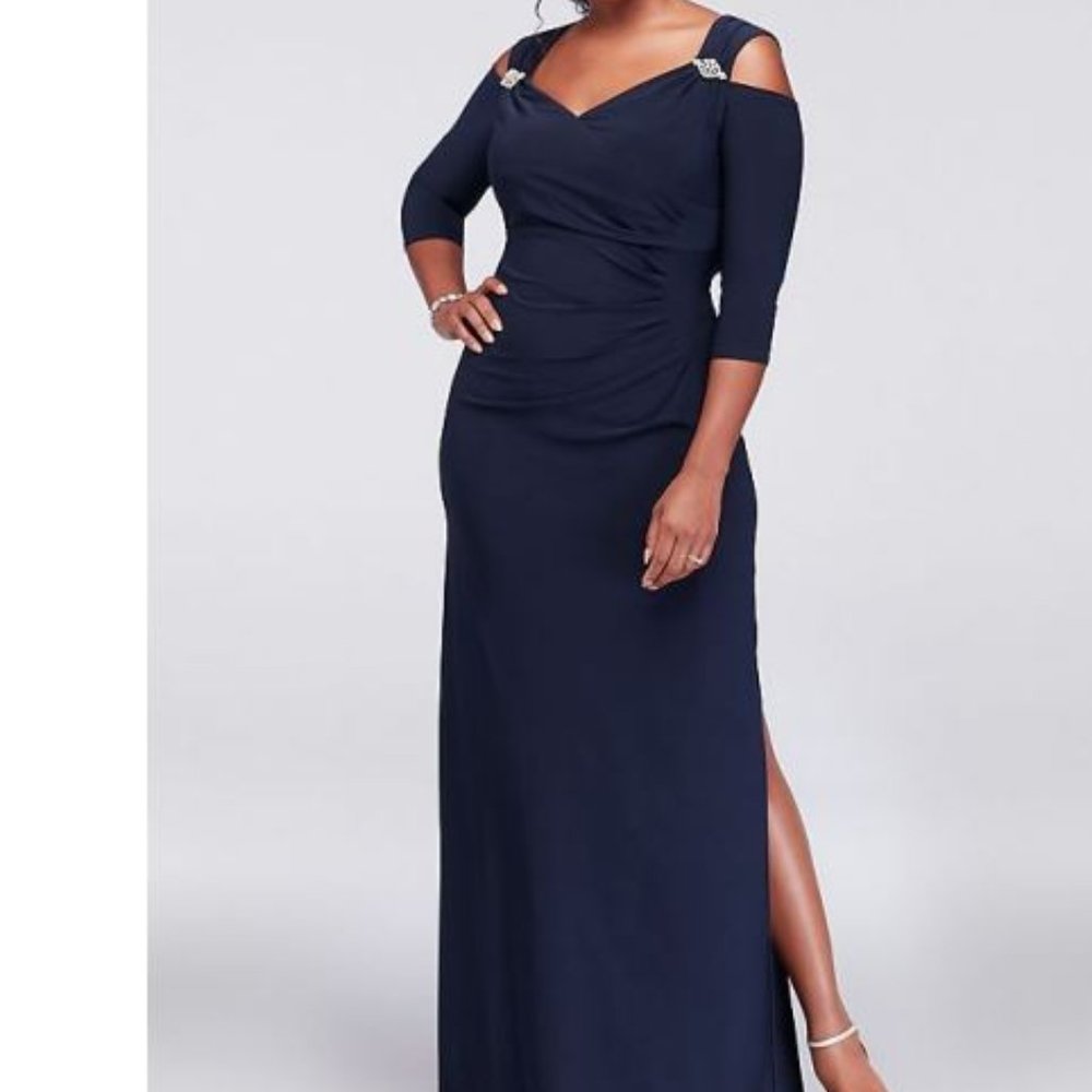 Navy formal gown